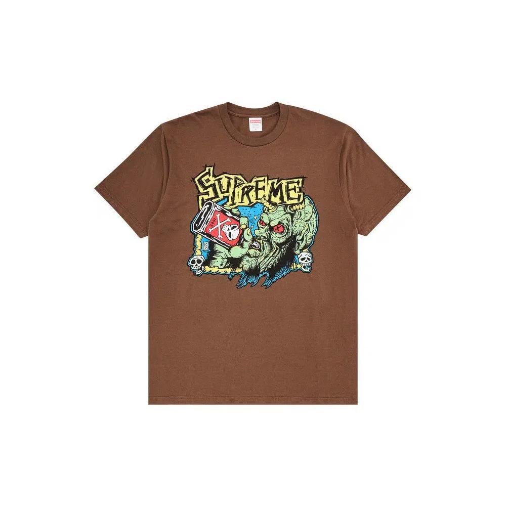Верхи Supreme Fuckin Blowout Tee 'Brown' 1