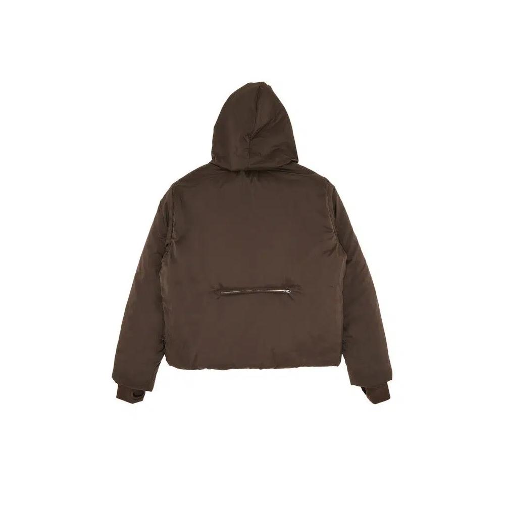 Пуховики Courrèges AC Nylon Hooded Manteau 'Coffee' 2
