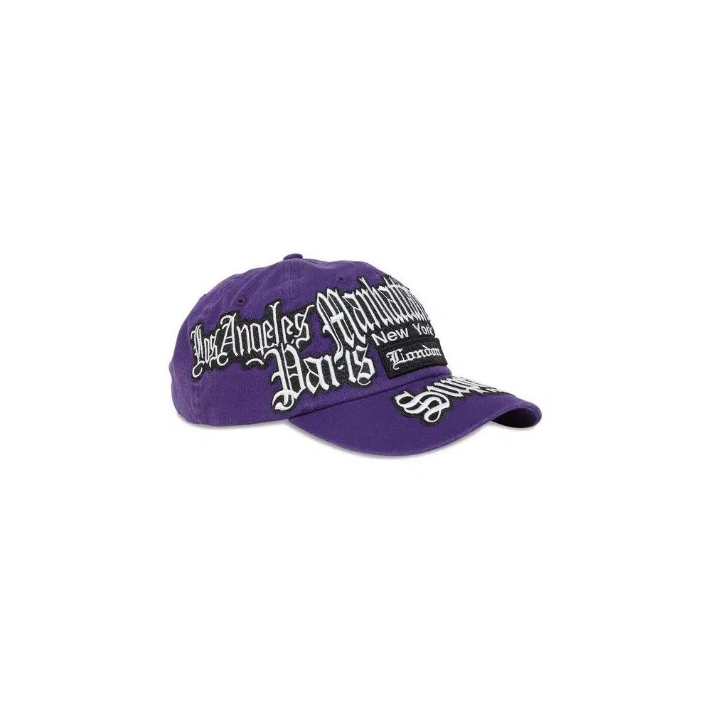 Кепки-защелки Supreme City Patches 6-Panel 'Фиолетовый' 2