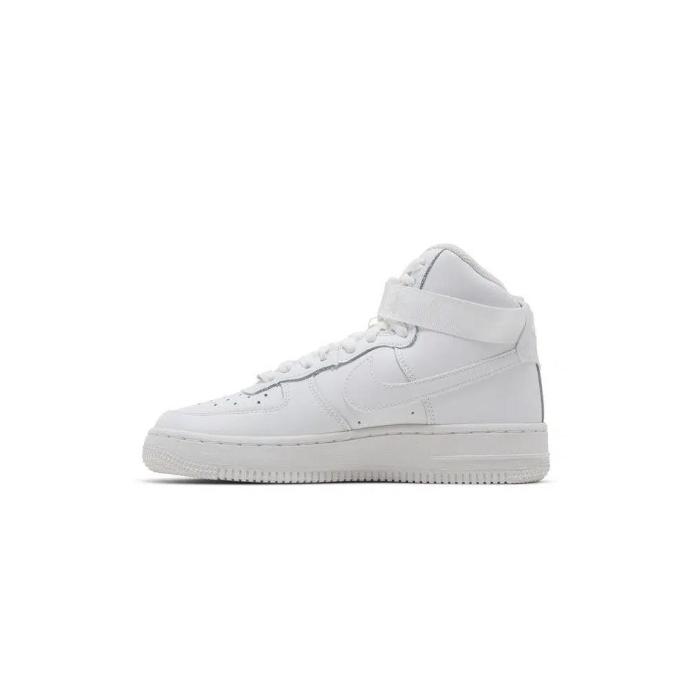 Кроссовки Nike Air Force 1 High LE GS 'Triple White' 3
