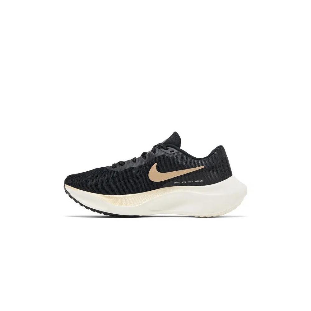 Кроссовки Nike Zoom Fly 5 'Black Metallic Gold Grain' 3