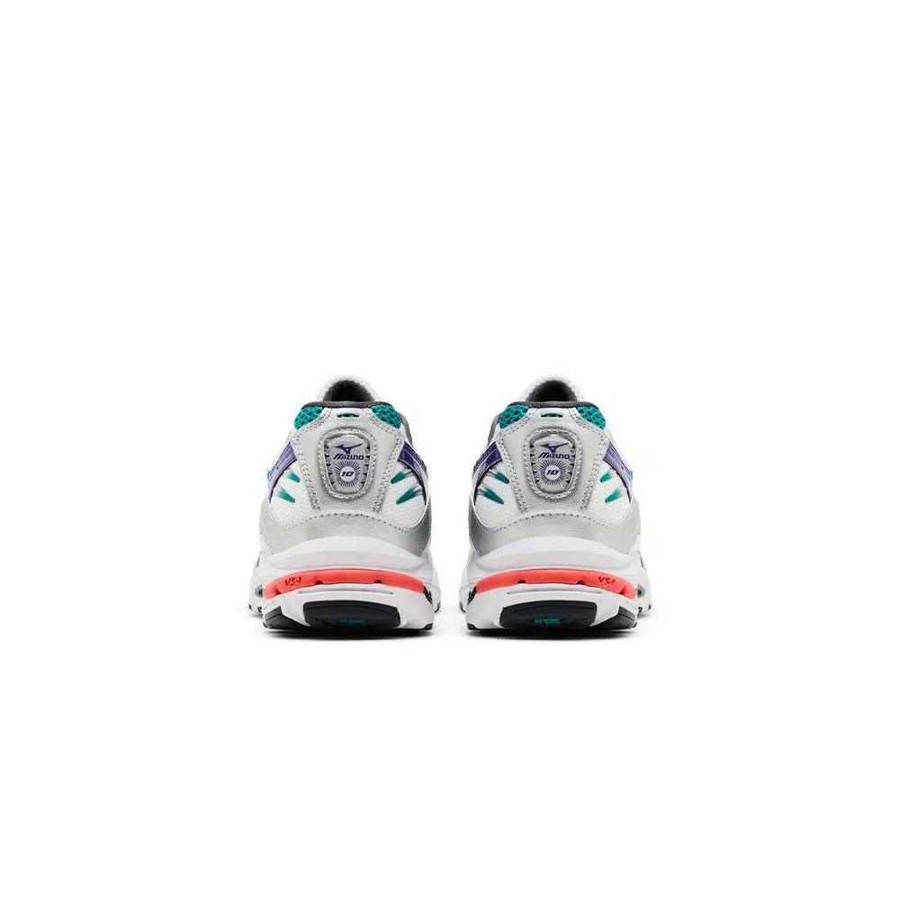 Кроссовки Mizuno Wave Rider 10 'White Silver Teal Blue' 6