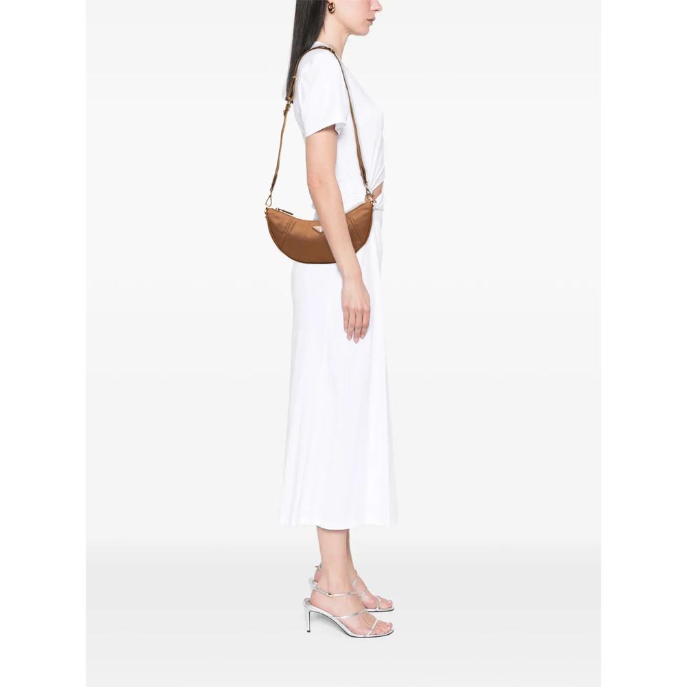 Сумка-сэтчел Saffiano Trimmed Re Nylon Demi Lune (2019-2026 годы) 2