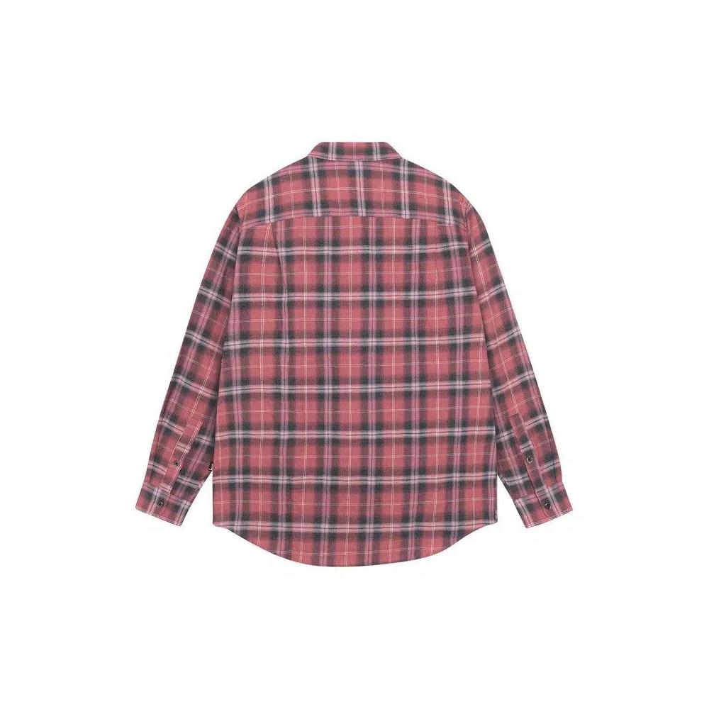 Рубашка Flannels Stussy Beach Plaid 'Красный' 2