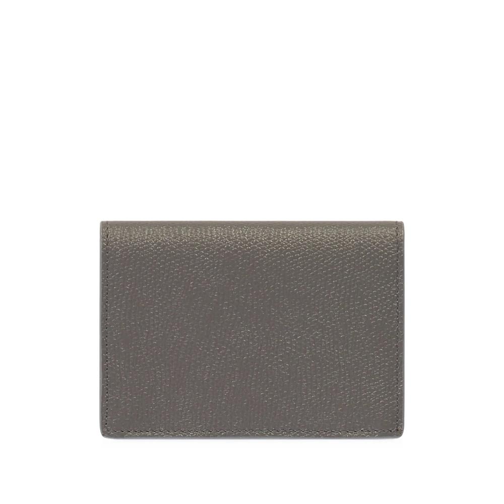 Flint logo-embossed leather card holder 2