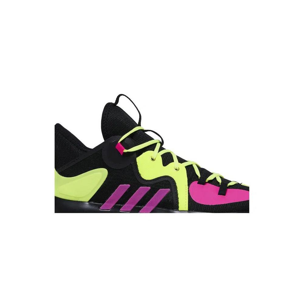 Кроссовки Adidas Harden Stepback 2 'Black Shock Pink Yellow' 2