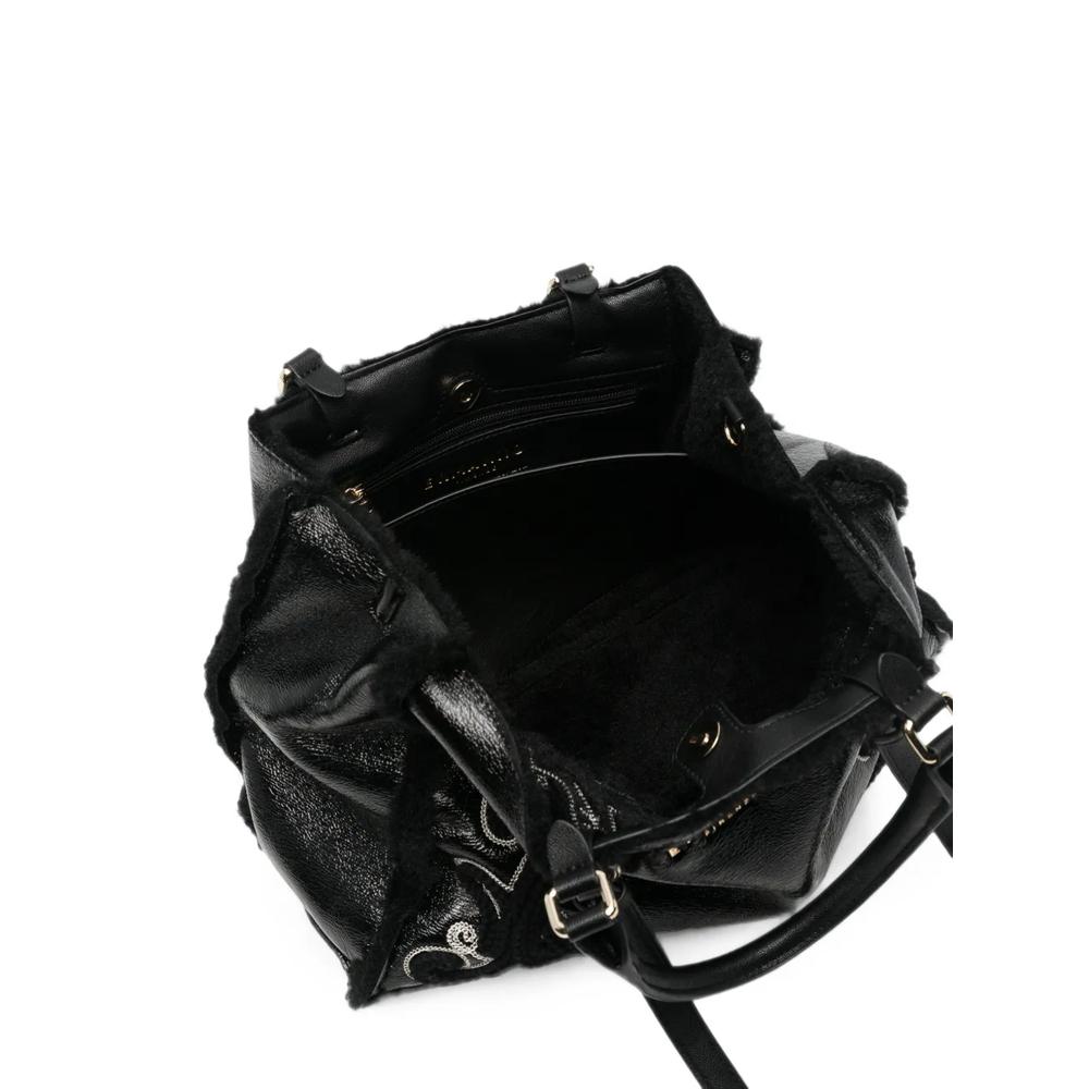 embroidered leather tote bag 5