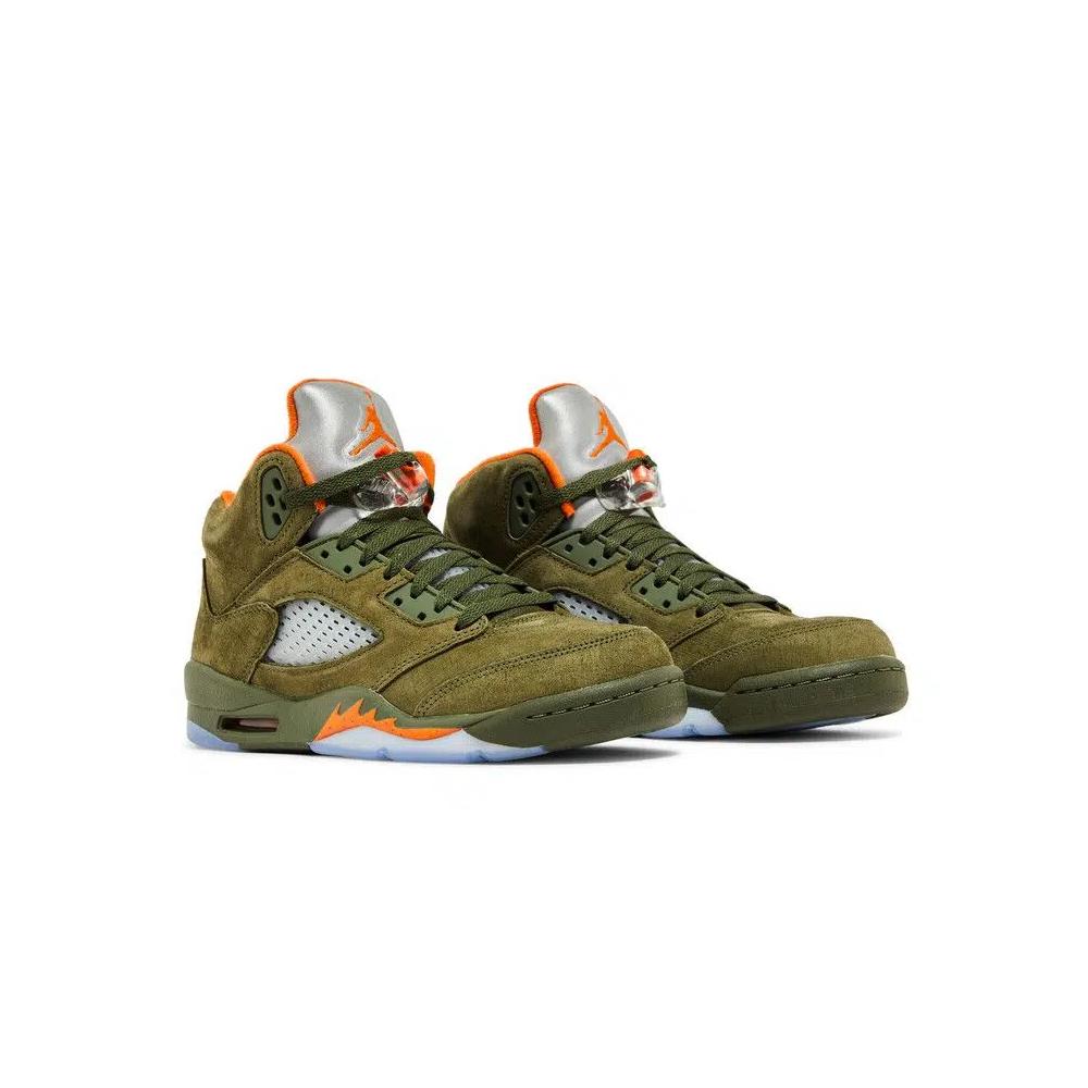 Кроссовки Air Jordan 5 Retro GS 'Olive' 2024 8