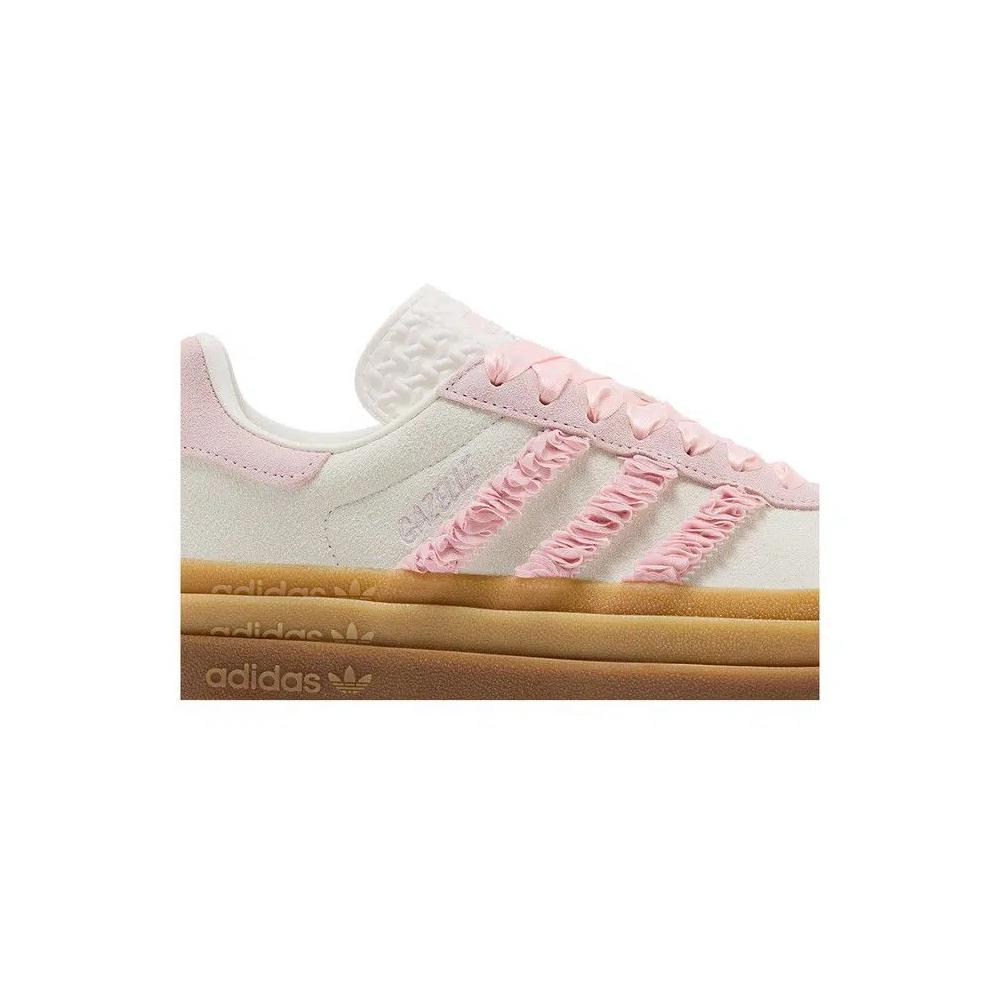 Кроссовки adidas Wmns Gazelle Bold 'Pink Ruffle Lace' 2