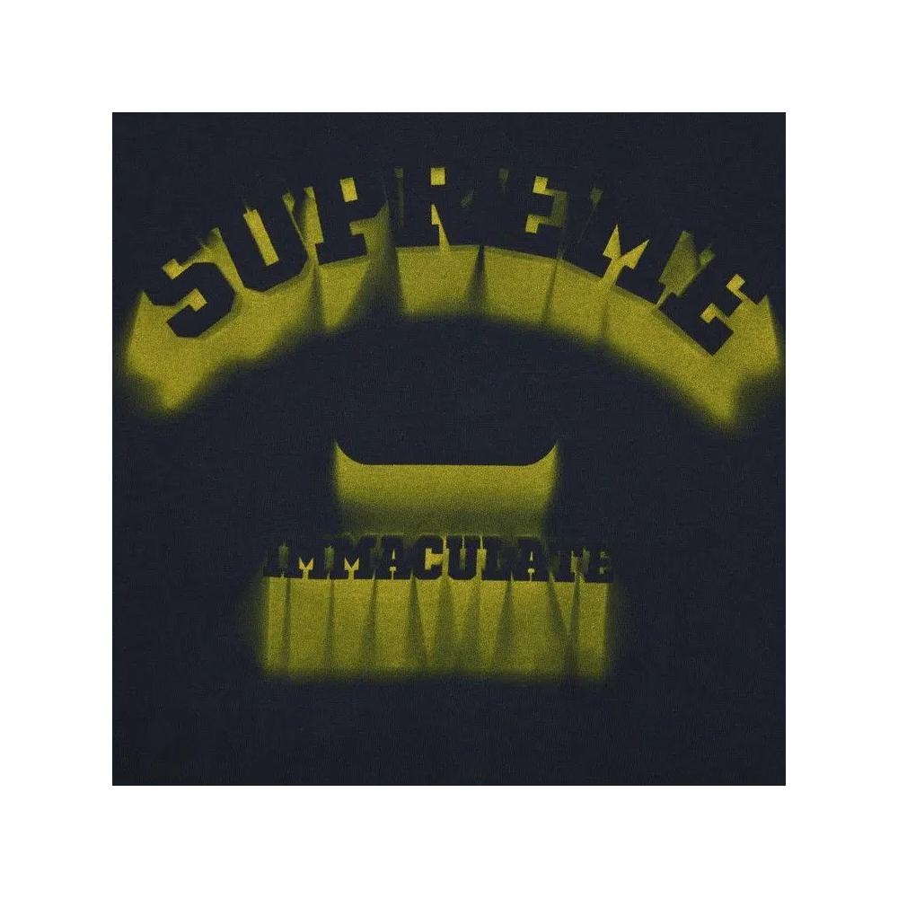 Short Sleeve T-Shirts Supreme Shadow Tee 'Тёмно-синий' 2