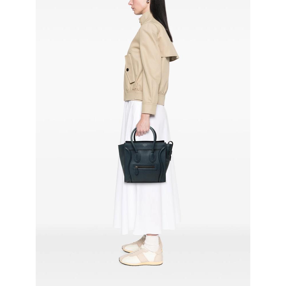 2012 Micro Drummed Calfskin Luggage tote bag 2