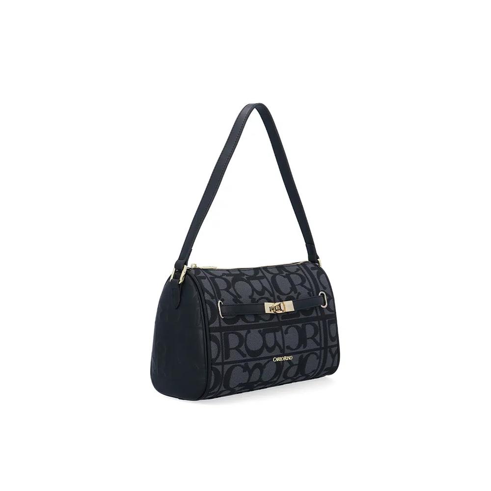 Carlo GEO Jacquard Link Bag - Черный 3