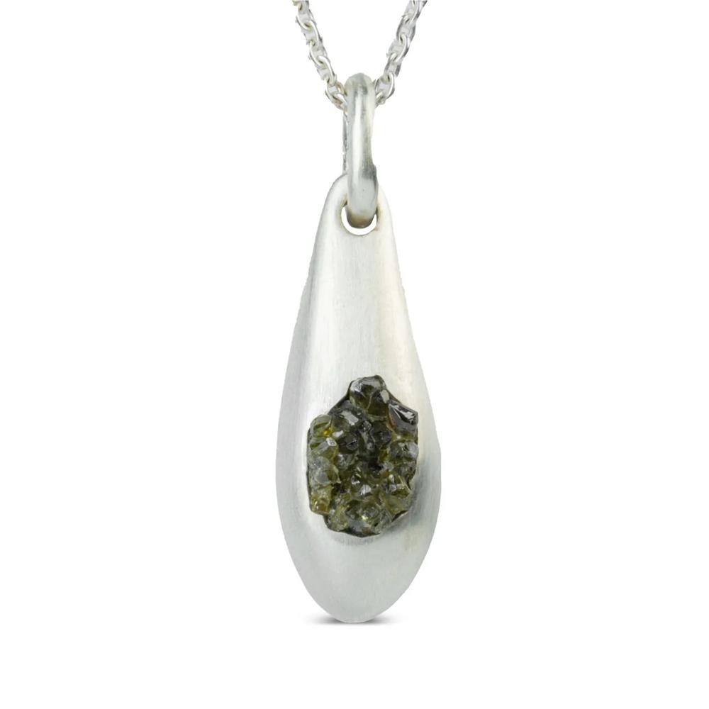 Серебряное колье Chrysalis 1