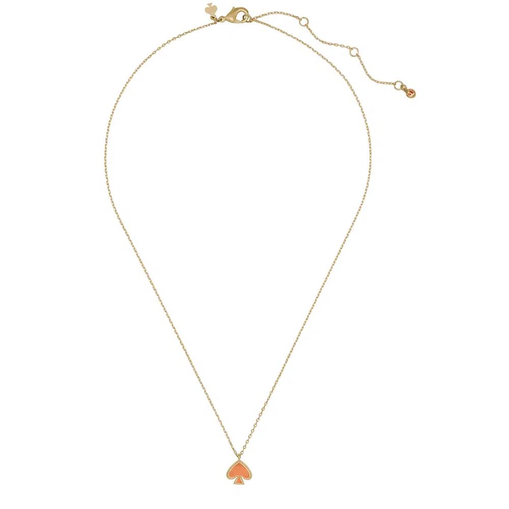 Подвеска-кулон Everyday Spade Enamel Mini Pendant Necklace - Cayenne Pepper o0ru3073 3