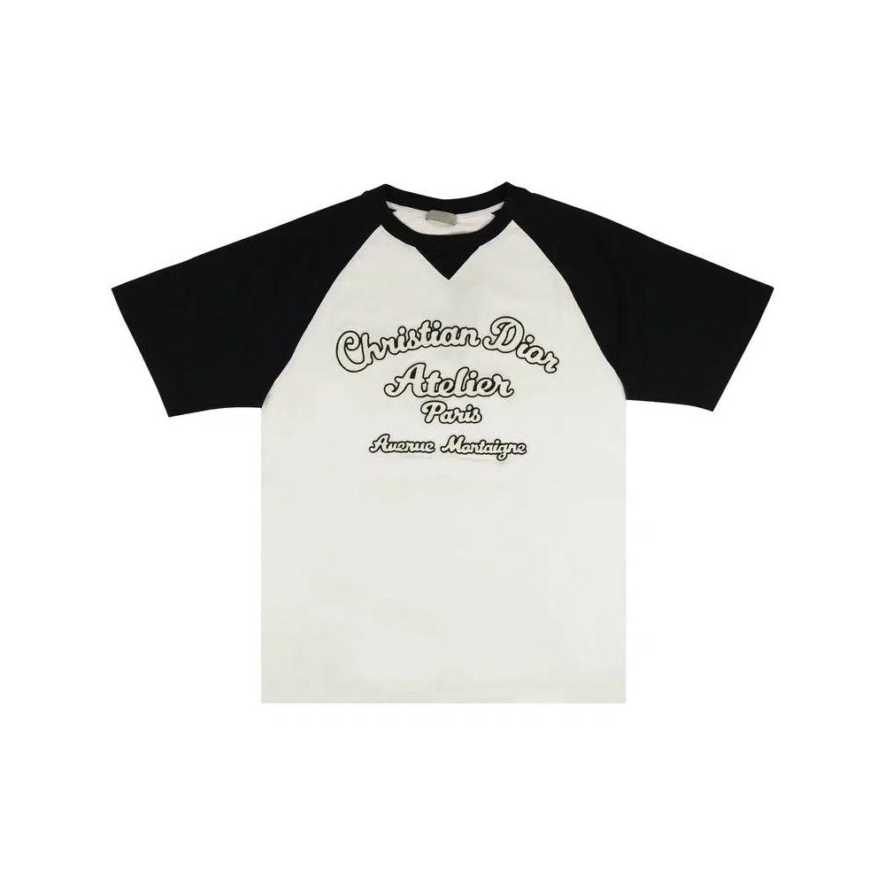 Футболки Dior Oversized Atelier T-Shirt 'Белый/Черный' 1