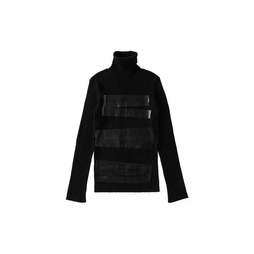 Топы MM6 Maison Margiela Пуловер 'Черный' 1