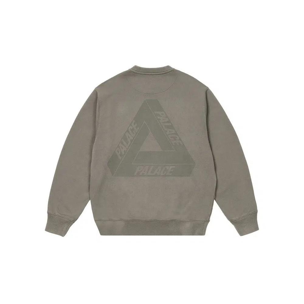 Свитшоты Palace Spray Tri-Ferg Crew «Металлик» 2