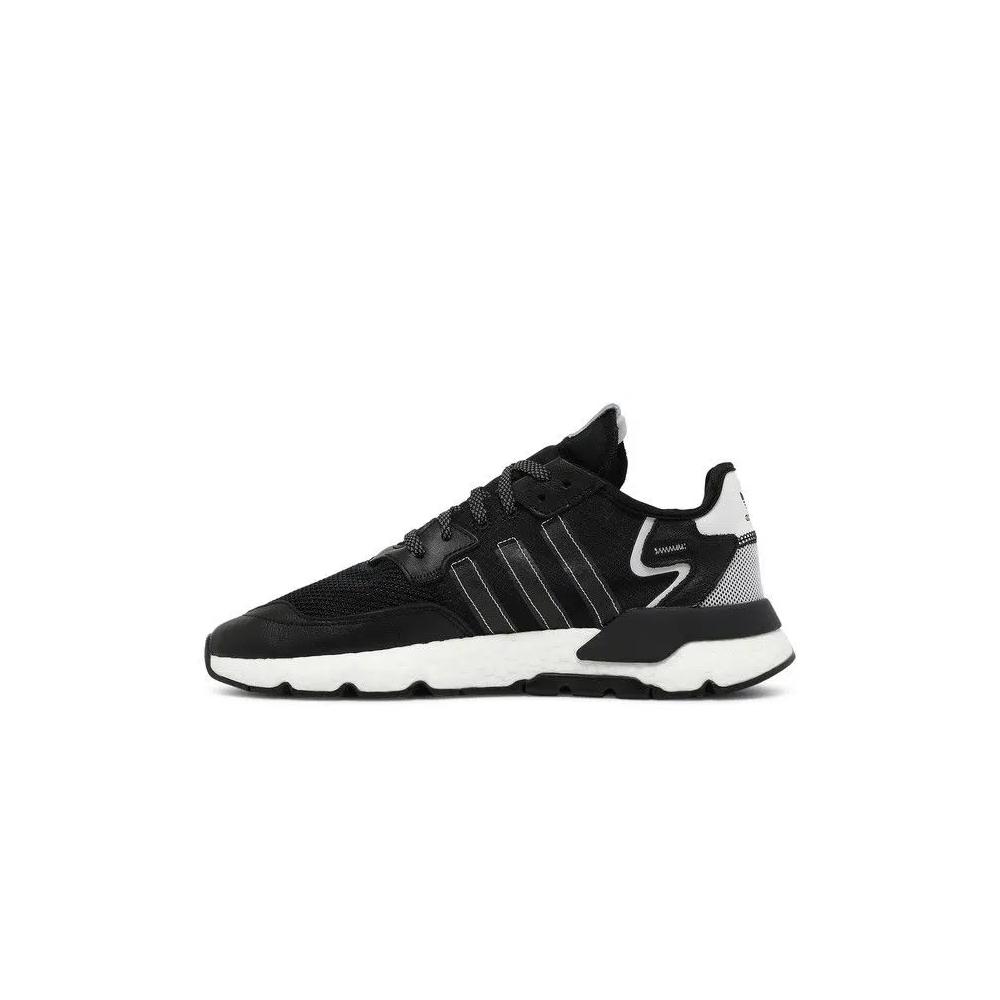 Кроссовки adidas Nite Jogger 'Black White' 3