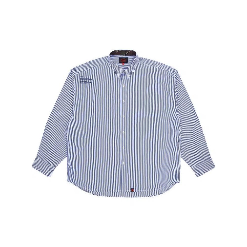 Рубашки и топы AAPE Stripe Shirt 'Синий/Белый' 1