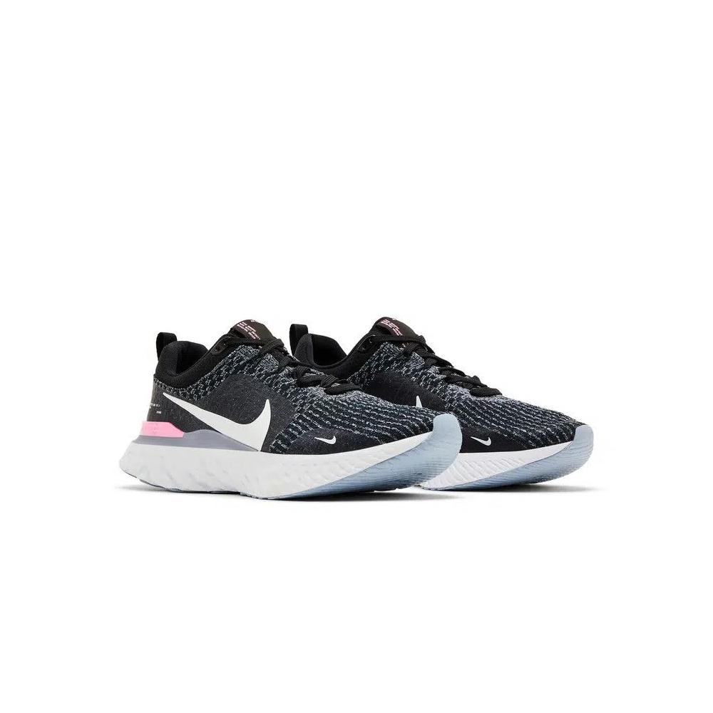 Кроссовки Nike React Infinity Run Flyknit 3 'Black Football Grey Pink' 8
