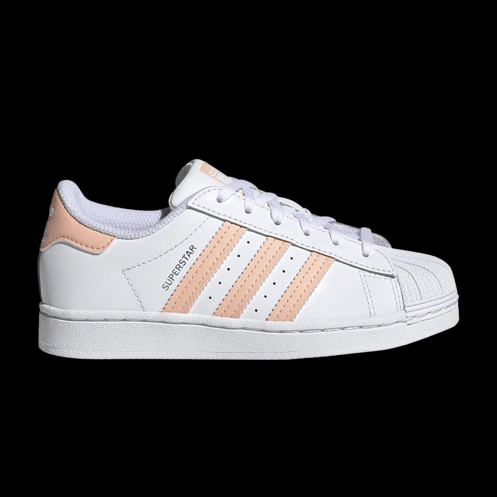 Кроссовки Adidas Superstar J 'White Haze Coral' 1