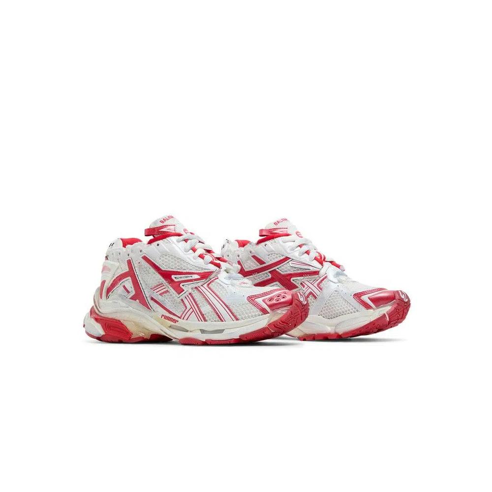Кроссовки Balenciaga Runner Sneaker 'White Red' 8