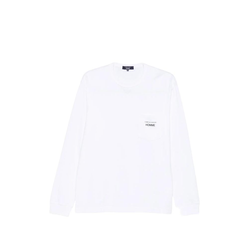 logo-print chest-pocket T-shirt 1