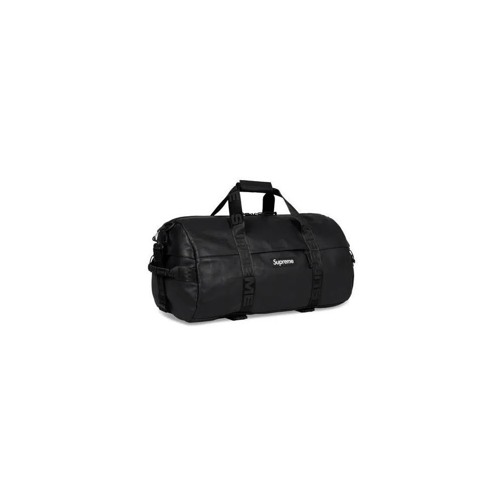 Дорожные сумки Supreme Leather Duffle Bag 'Черный' 3