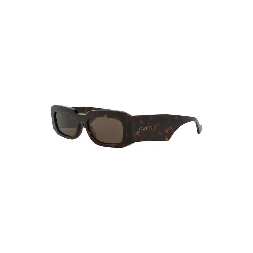 Очки Gucci Square-Frame Recycled Acetate Sunglasses 'Havana Brown' 2