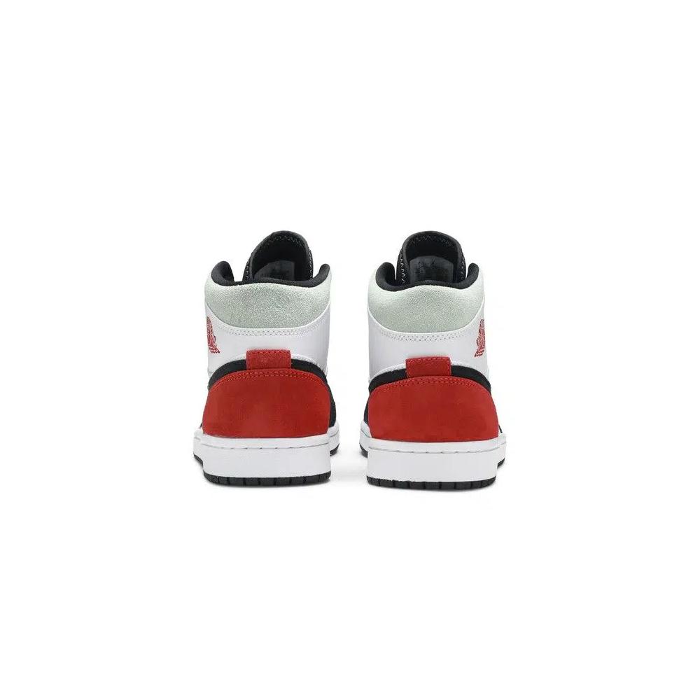Кроссовки Air Jordan 1 Mid SE 'Red Black Toe' 6