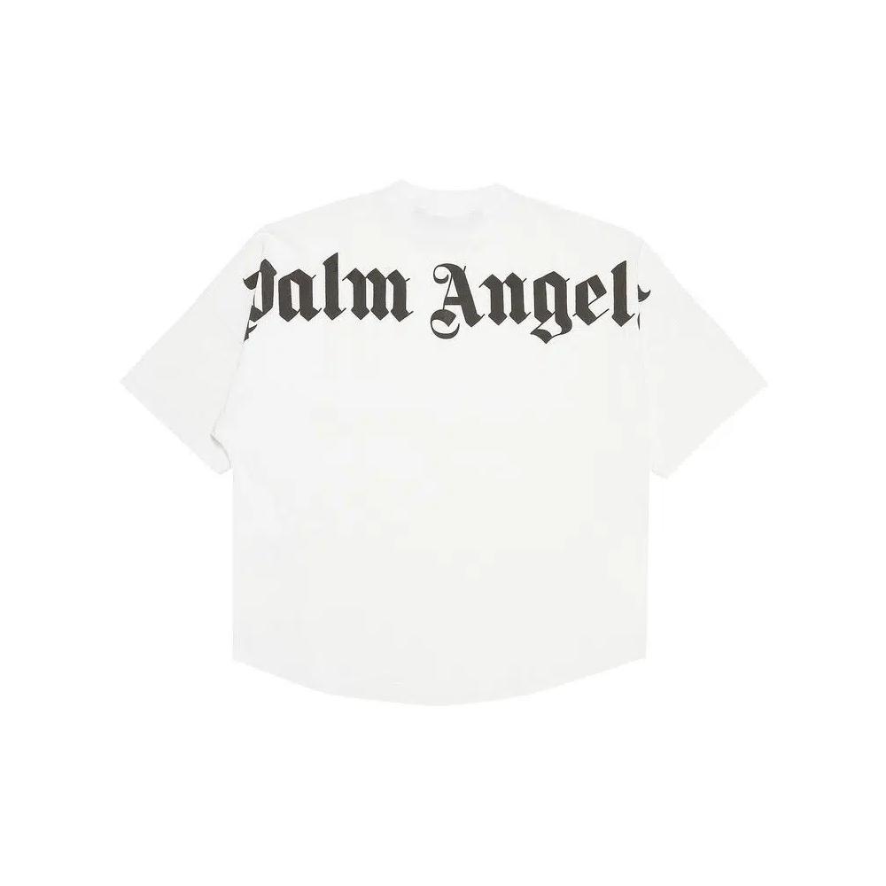 Футболка Palm Angels Classic Logo Over Tee 'Белый/Черный' 2