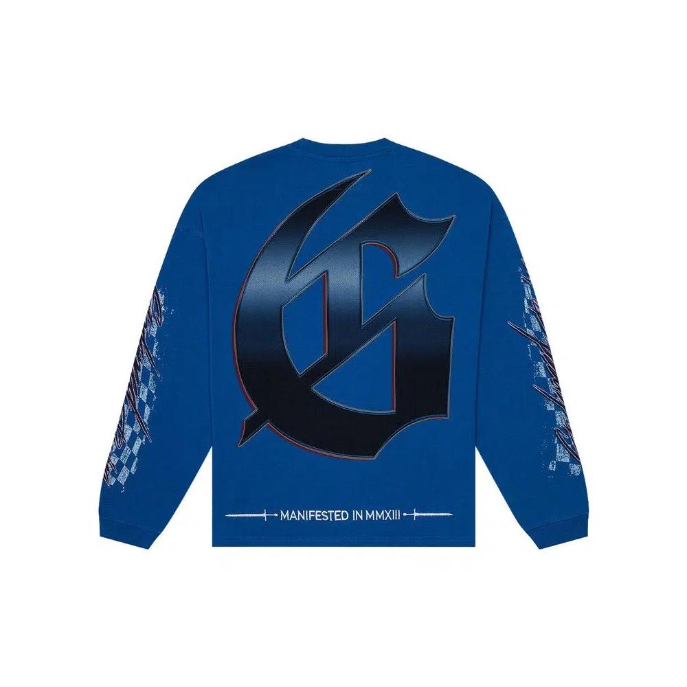 Футболки с длинным рукавом Godspeed Le Dernier Long-Sleeve T-Shirt 'Blue' 2