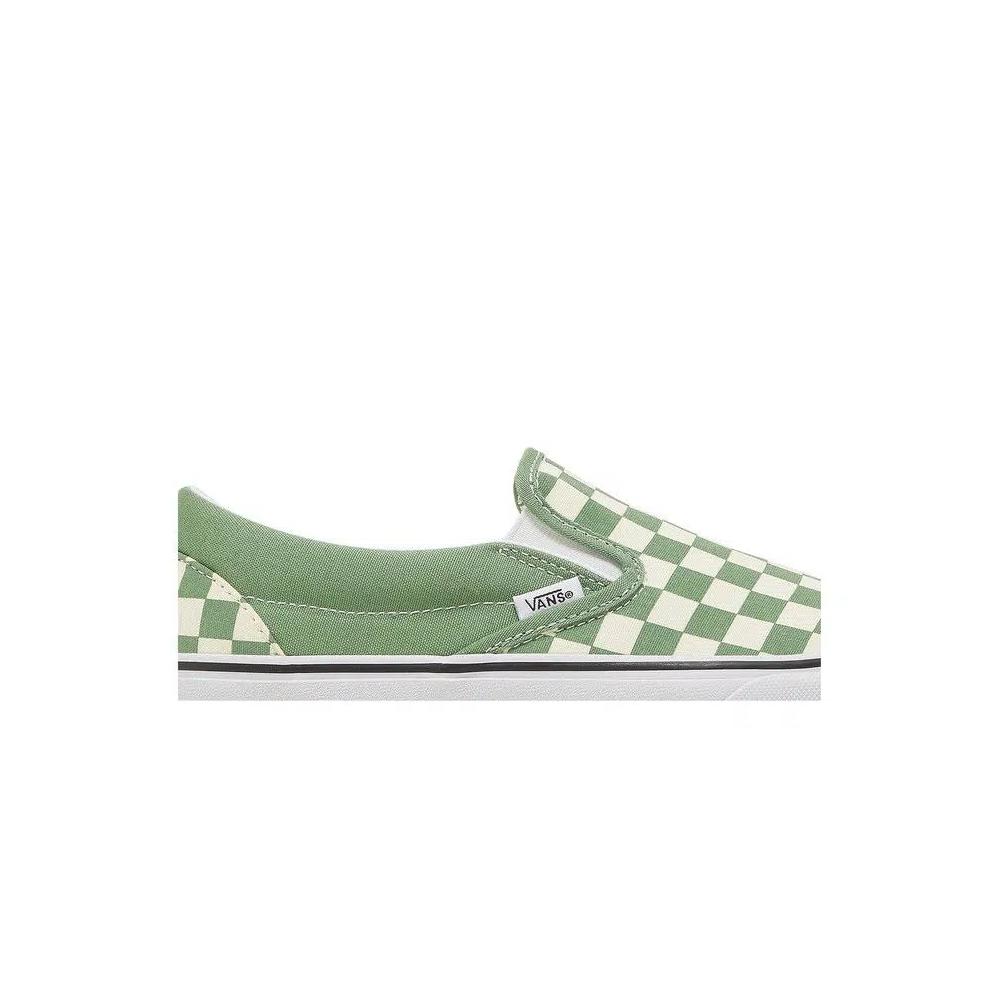 Слипоны Vans Classic Slip-On 'Checkerboard - Shale' 2