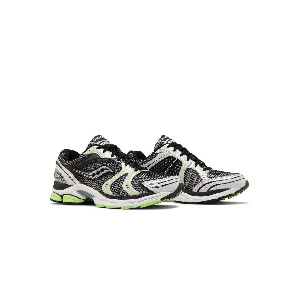 Кроссовки Saucony ProGrid Triumph 4 'Black Silver Fluo Green' 8