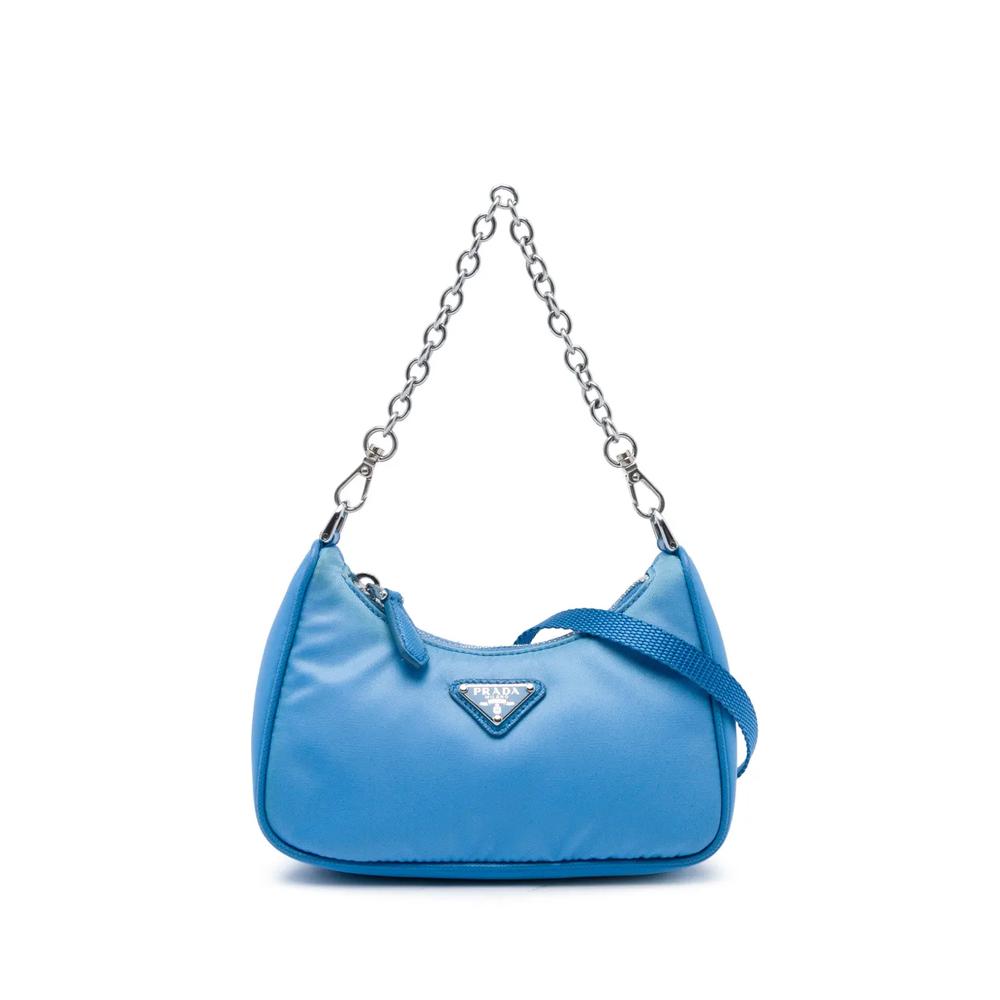 Сумка-сэтчел Mini Saffiano Trimmed Tessuto Re Edition 2005 (2019-2026 годы) 1