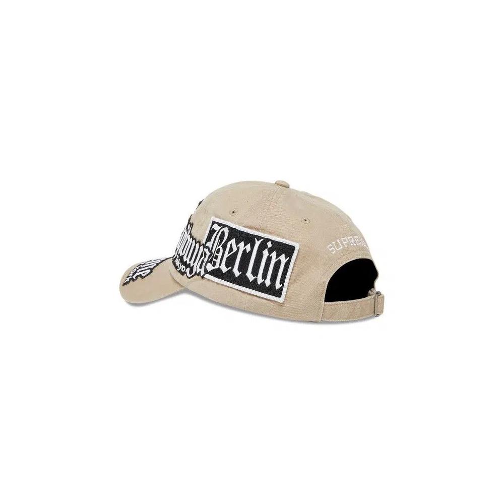 Снэпбэки Supreme City Patches 6-Panel 'Khaki' 3