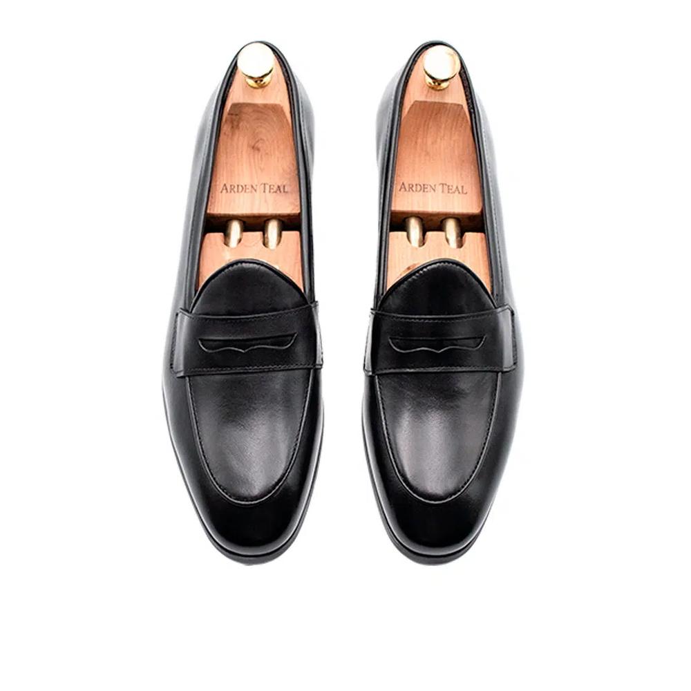 Лоферы Emperado Black Belgian Blake Stitch 6