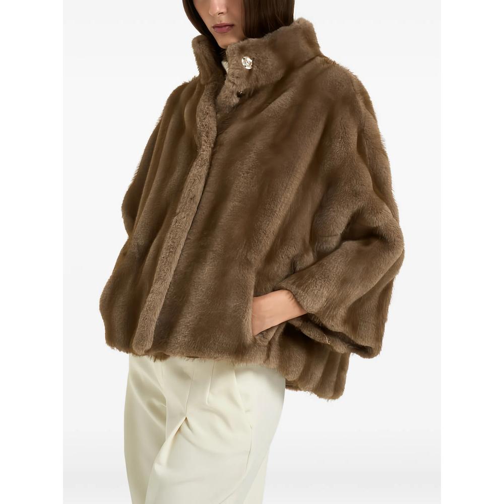 faux-fur high-neck jacket 3
