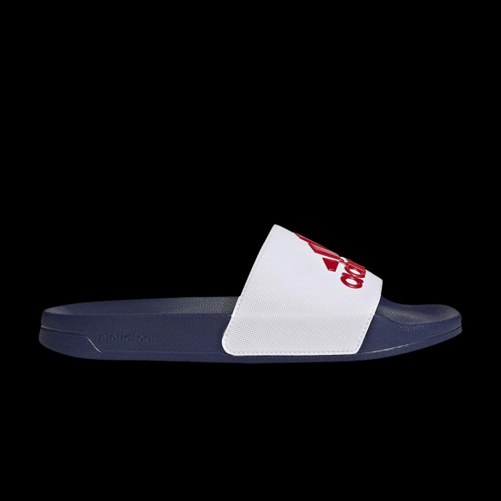 Слайды Adidas Adilette Shower Slide 'White Victory Blue' 1