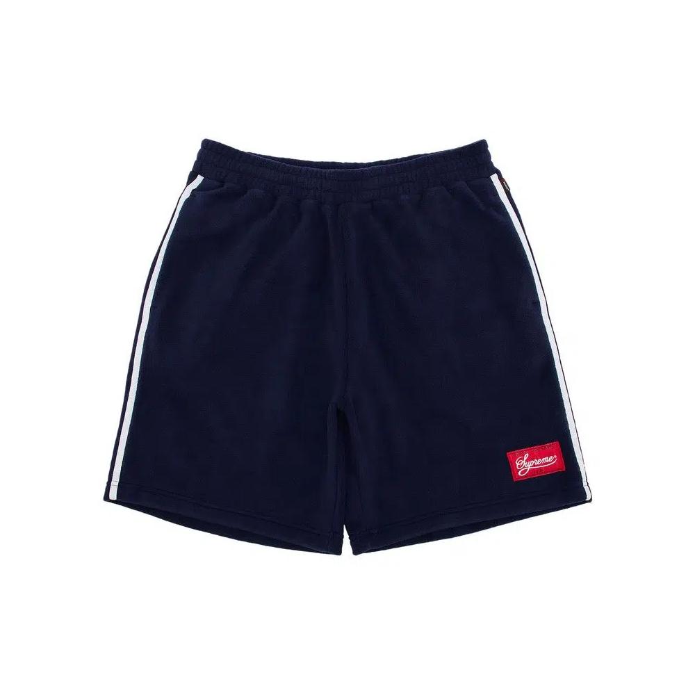 Шорты Supreme Polartec Short 'Темно-синий' 1