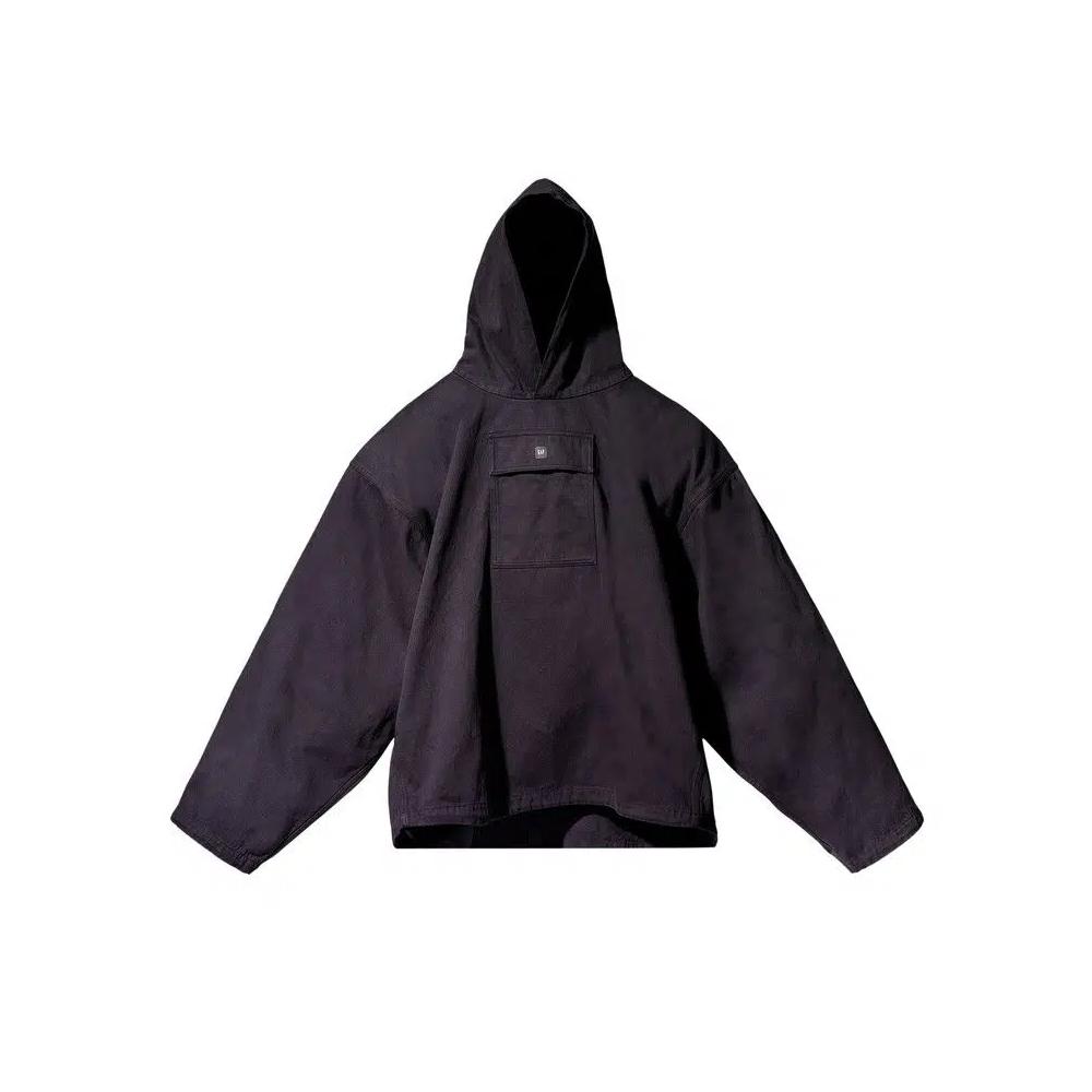 Анораки Yeezy Gap Engineered by Balenciaga Sateen Anorak 'Black' 1