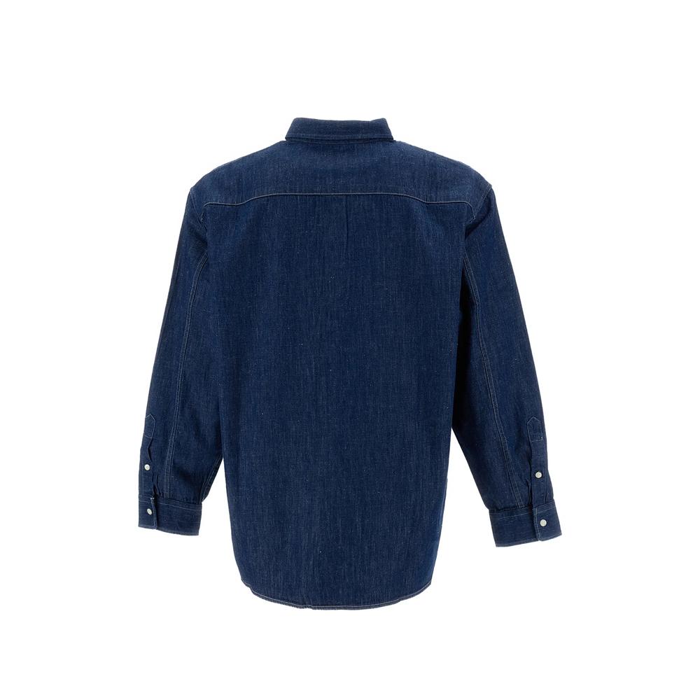 button-down denim shirt 2