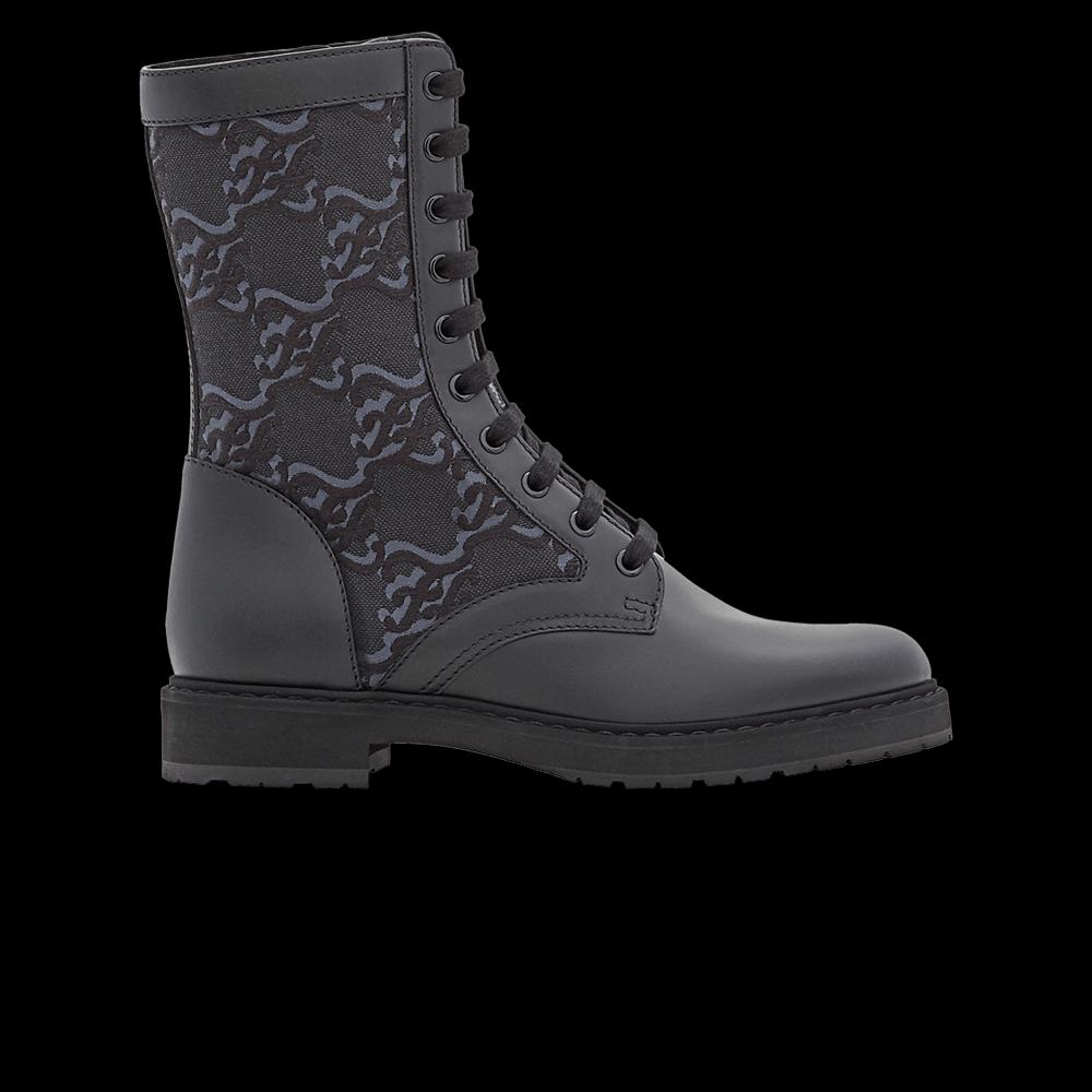 Ботинки Fendi Wmns Leather Biker Boot 'Black' 1