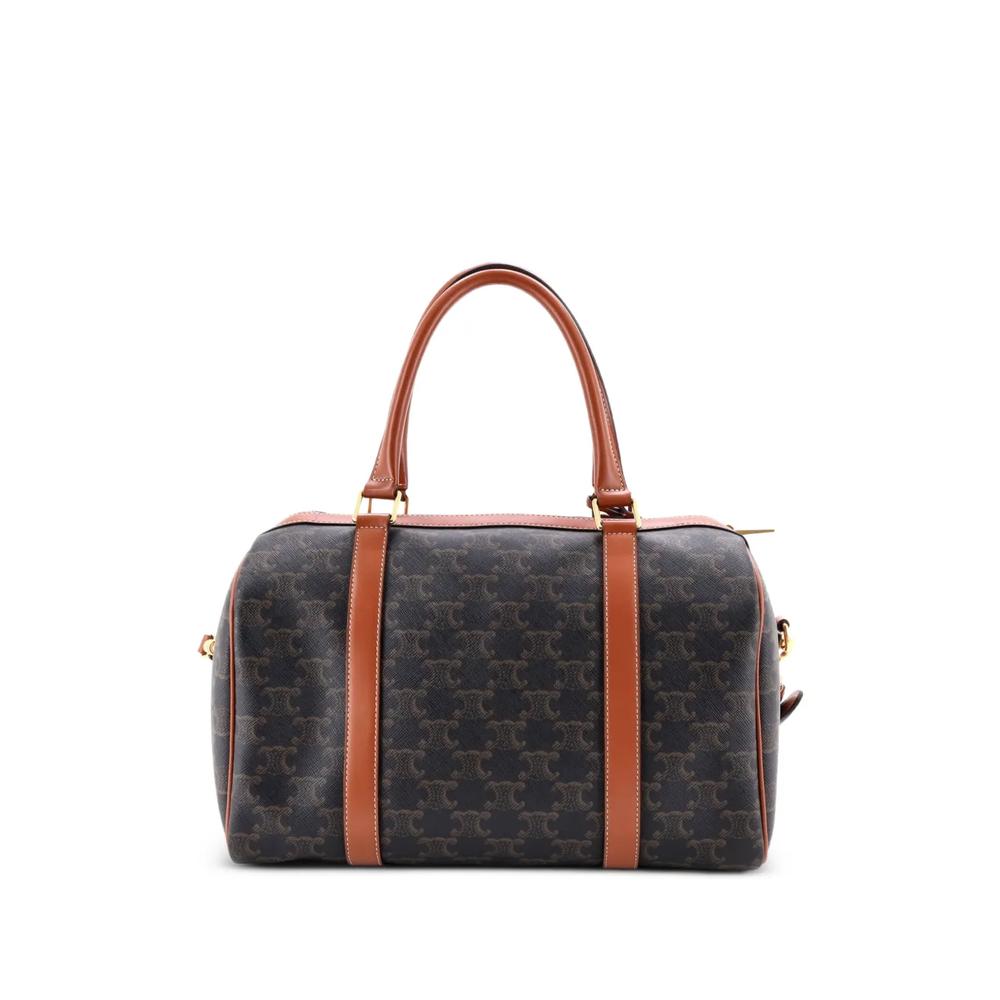 Большая сумка Boston Bag Triomphe из вощеного канваса 2