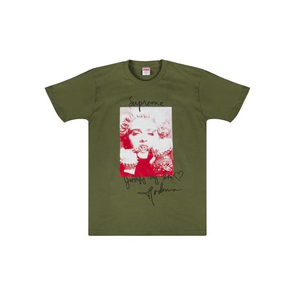 Футболки Supreme Madonna T-Shirt 'Olive' 1