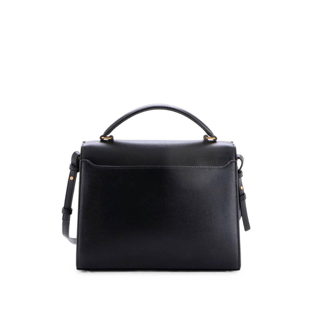 Cassandra Top Handle Bag Leather Medium satchel 2