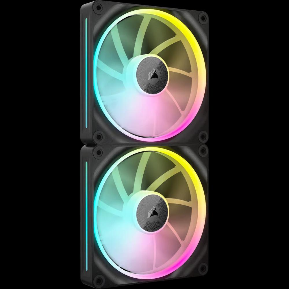 Corsair iCUE LINK LX140 RGB Starter Kit 140mm PWM вентилятор - Черный (двойная упаковка) 1
