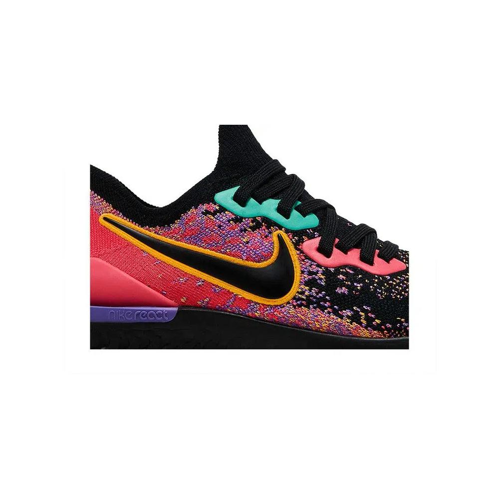 Кроссовки Nike Wmns Epic React Flyknit 2 'Black Ember Glow' 2