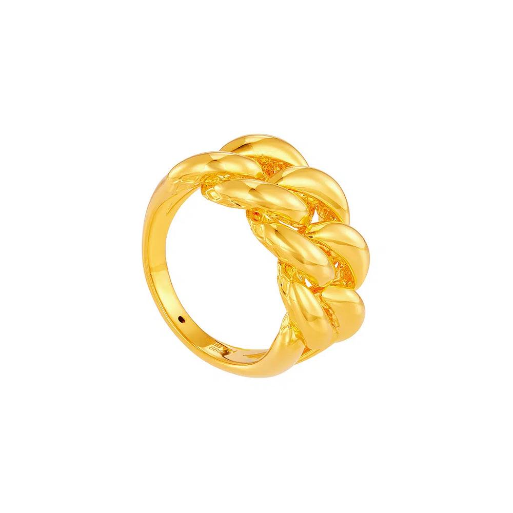 HABIB 999/24K Желтое золото Кольцо 9GR00870425 4