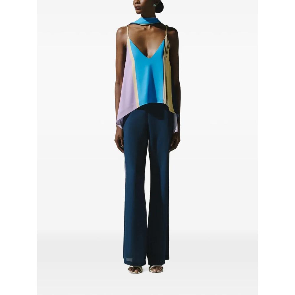 Плиссированный топ Danielle с шарфом 2